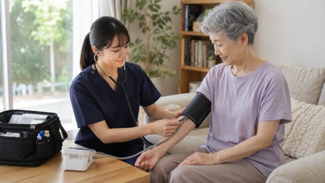 訪問看護は「看護が主体」でなければならない——リハビリ職の訪問に導入された「3つの減算」が問うもの|セラピスト訪問の増加と、報酬改定が迫る事業モデルの転換のサムネイル画像