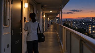 介護費12.2兆円、訪問看護は7.5%増で全体の3倍の伸び——総額の4%で増加分の12%を占める|令和7年度介護給付費等実態統計のサムネイル画像