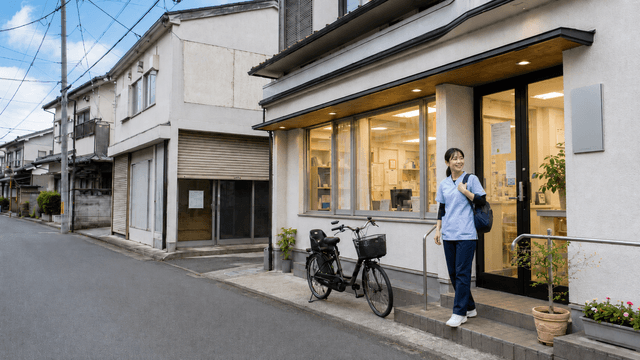 増える訪問看護、消える訪問介護——在宅の両輪で進む、正反対の淘汰|訪問看護は新規開設2,487件で過去最高、訪問介護は倒産91件・空白地帯100自治体超のサムネイル画像