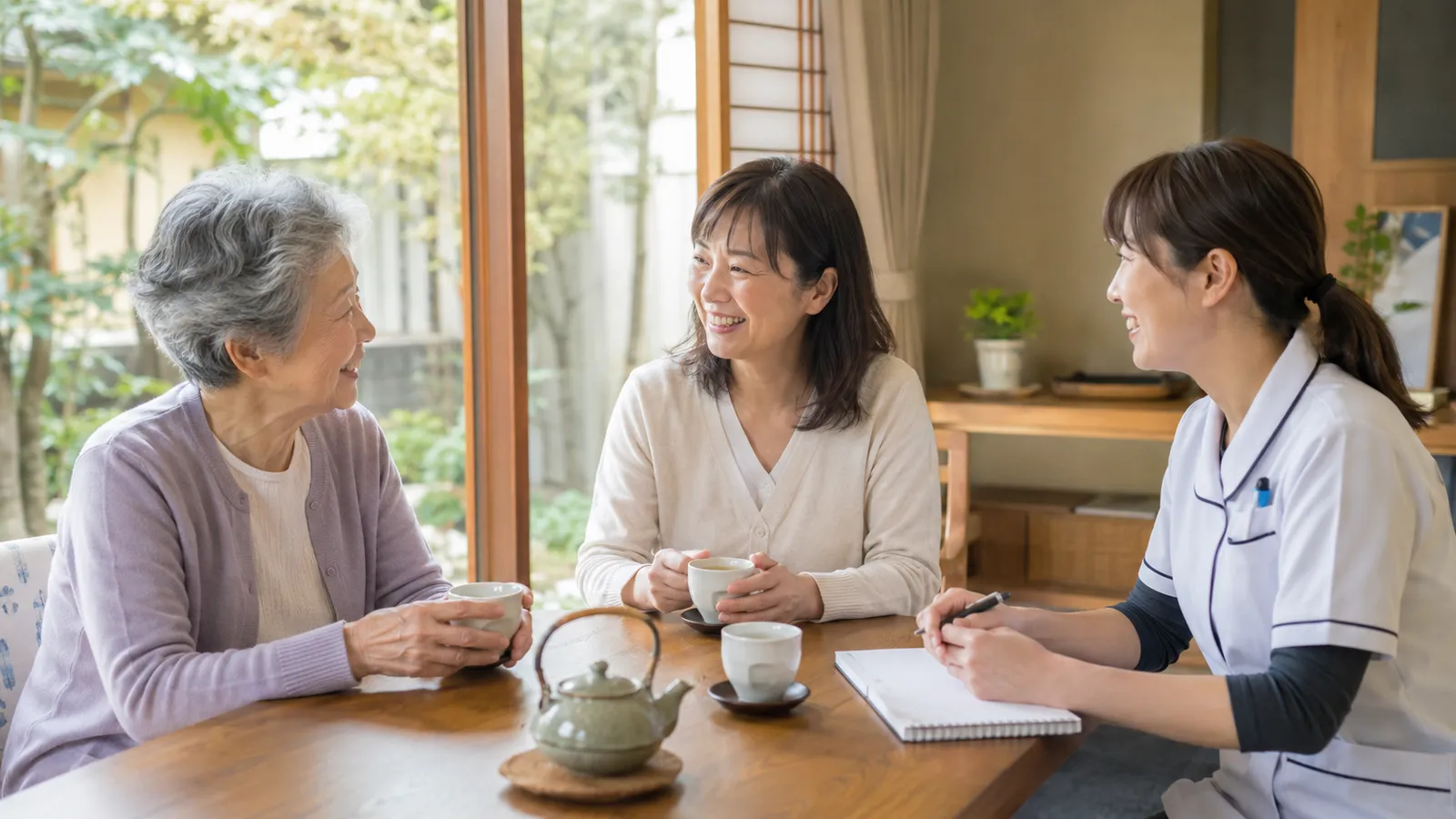 「もしものとき」の話は、縁起でもない話ではない——訪問看護と進めるACP(人生会議)|最期の場面では約7割が自分で決められなくなる。だから元気なうちに、何度でも話すのサムネイル画像