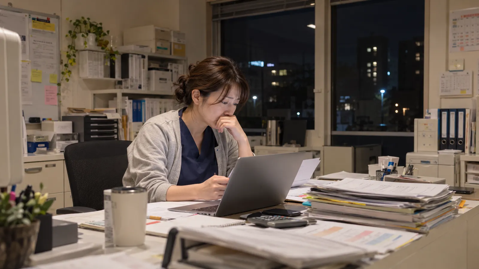 看護職員3.5〜4人未満の事業所が最も赤字——44.7%、3人未満の41.2%より高い|管理者を分母に含めるということ