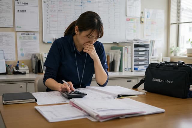 訪問看護が、国の資金繰り支援の対象に——「看護業」がセーフティネット保証5号の指定業種に|2026年7月、中東情勢を背景とした臨時指定。売上減の事業者は別枠で最大2億8千万円の信用保証のサムネイル画像