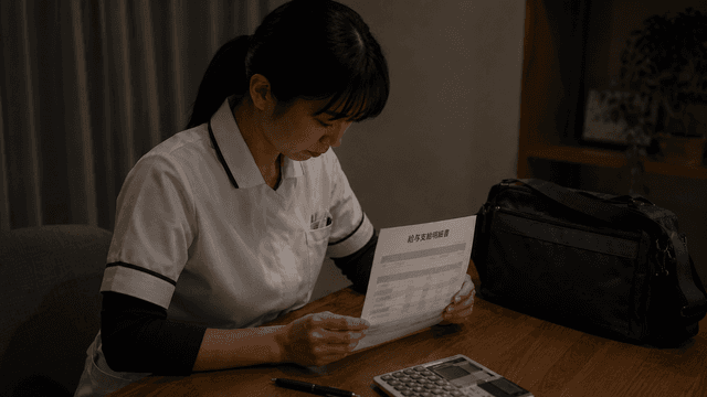 基本給は、12年で6,000円しか上がっていない——訪問看護師として、賃金のことを考える|訪問看護の年収は病院より低く、2026年6月の処遇改善加算は1.8%のサムネイル画像