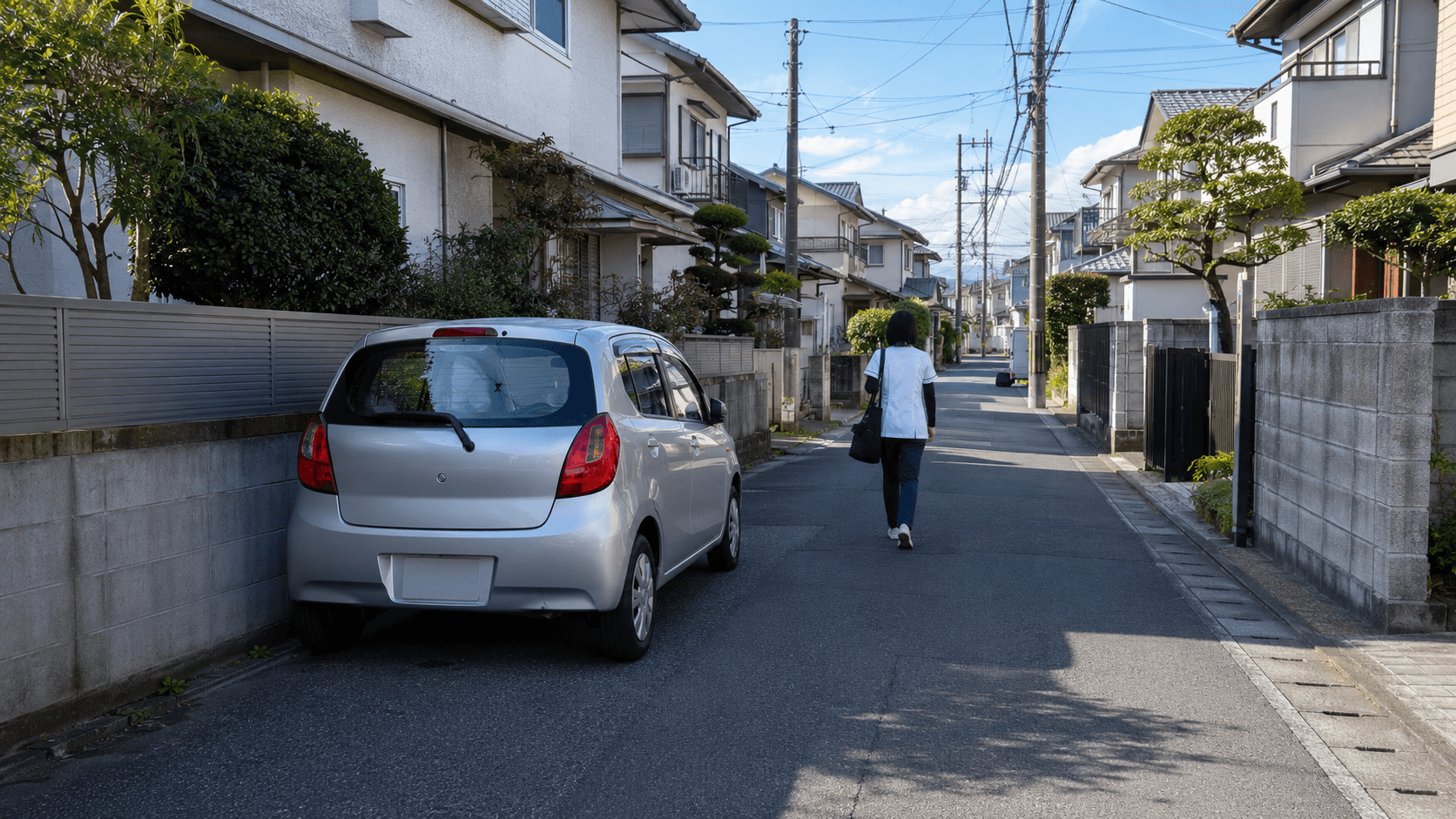 停める場所が、ない——訪問看護の駐車問題と、全国で統一された許可制度|「おおむね100メートル以内」という基準を知っていますか