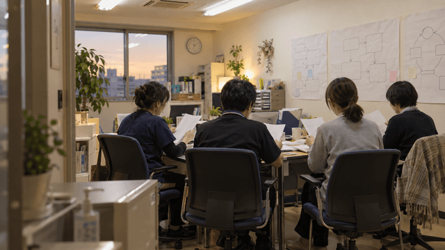 BCP研修は年1回45分で足りる——訪問看護ステーションでそのまま使える研修の型と、記録に残す3点|資料を作る前に決めることのサムネイル画像