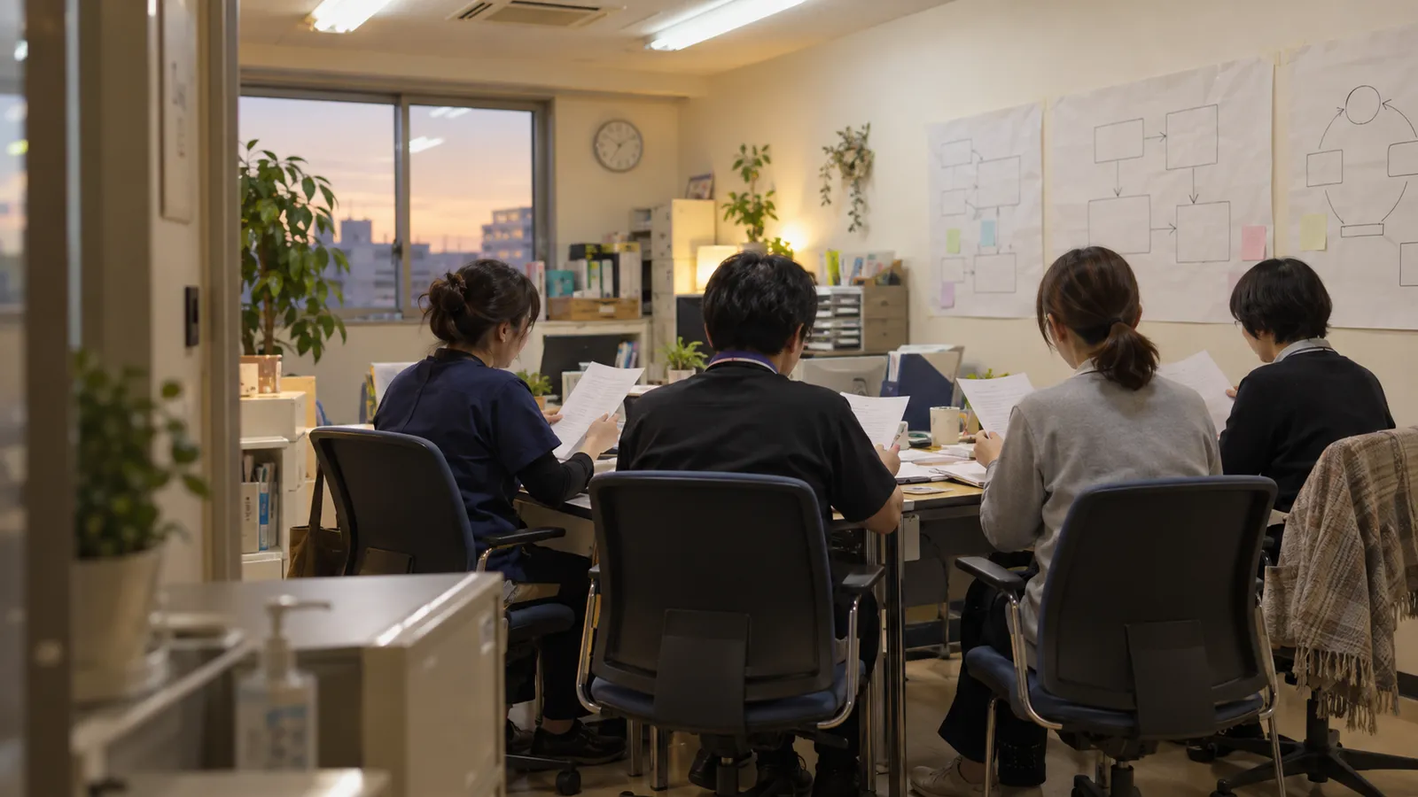 BCP研修は年1回45分で足りる——訪問看護ステーションでそのまま使える研修の型と、記録に残す3点|資料を作る前に決めること