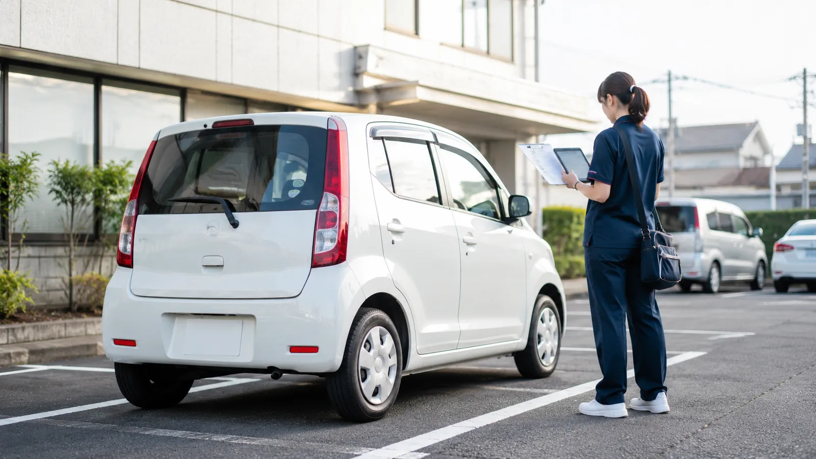 スタッフの交通事故は、事業所の賠償責任になる——訪問看護が見落とす車両管理|マイカー業務使用の黙認、任意保険の確認漏れ、アルコールチェック義務まで