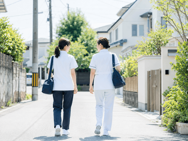 「数回同行して、あとは独り立ち」でいいのか——新卒訪問看護師を育てるということ|見学から単独訪問まで、県のプログラムが示す段階的なステップのサムネイル画像